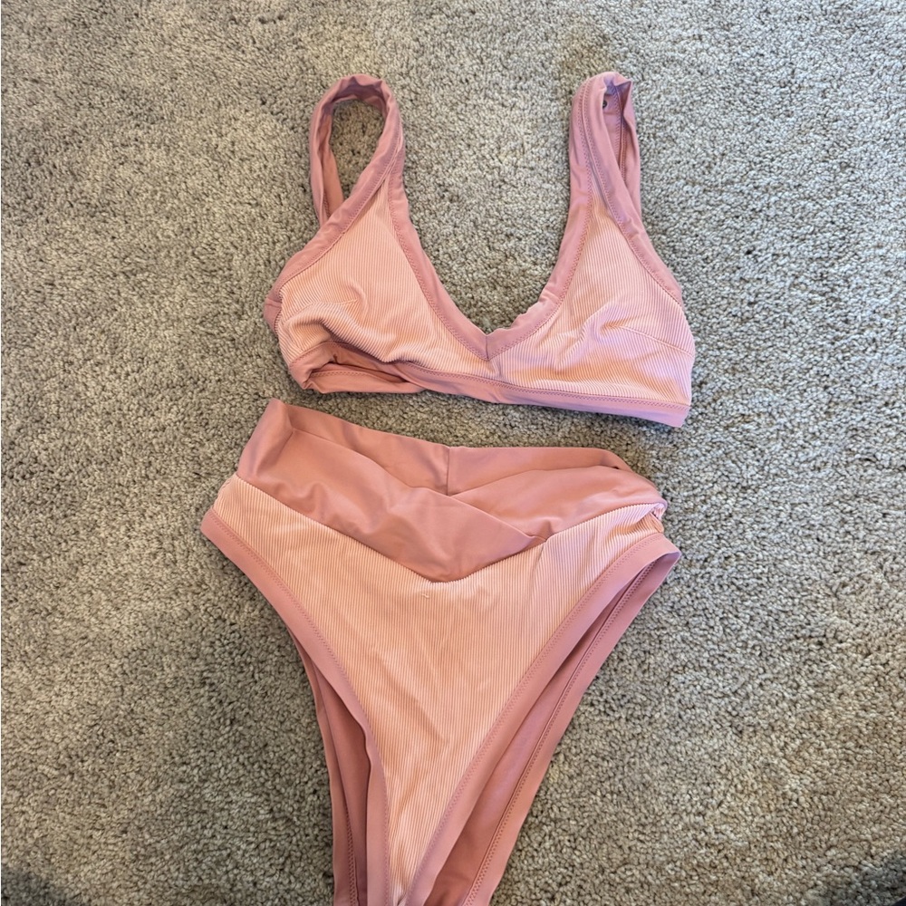 Aerie Pink Bikini Set